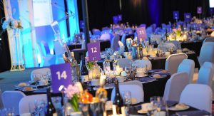 Table at Cornwall Business Awards