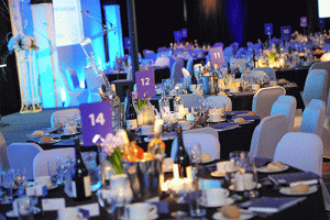 Cornwall Business Award tables