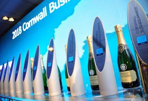 The Cornwall Business Award Trophies