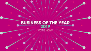 Business of the year banner